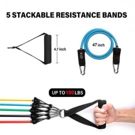 11PCS Resistance Bands