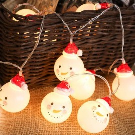 Christmas Snowman Fairy LED Twinkle Lights