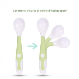 Baby feeding training spoon