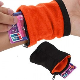 Zipper Wristband Wallet