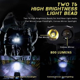 Bicycle Headlights With Electronic Bell